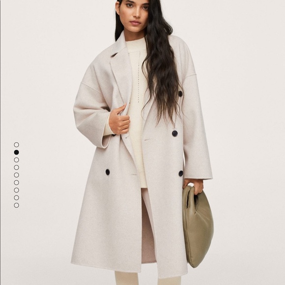 Mango wool blend coat bloggers fav - Picture 3 of 16